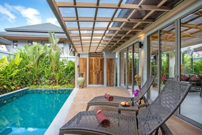 Boutique 2BR Pool Villa Dalaa 1, Gated Residence, Kamala Beach – Fotos 8